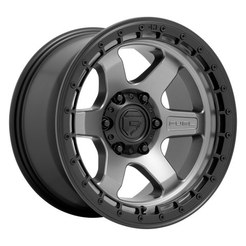 Fuel Off-Road Block D752 Matte Gunmetal Wheels 18x9 WHEEL, 18X9 5X5.0 MT-GNMTL-BBR 20MM