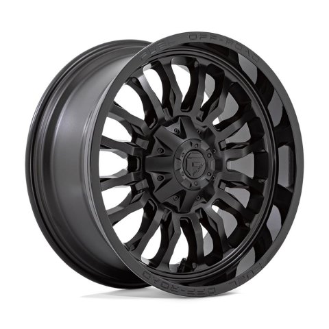 Fuel Off-Road ARC D796 Matte Black Wheels with Gloss Lip 22x10 22X10 8X170 BLK-OUT -18MM