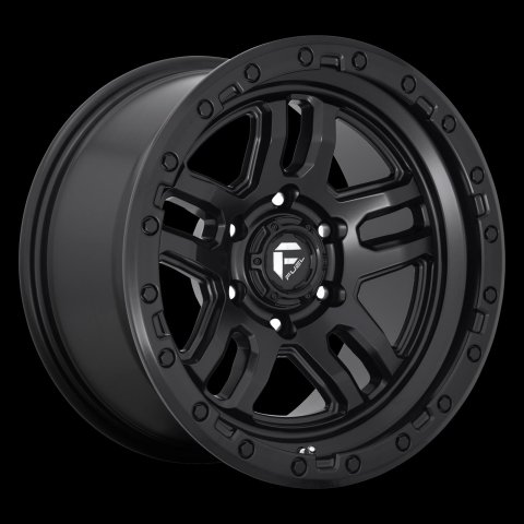Fuel Off-Road Ammo D700 Matte Black Wheels 20x9 WHEEL, 20X9 6X4.5 MT-BLK 01MM