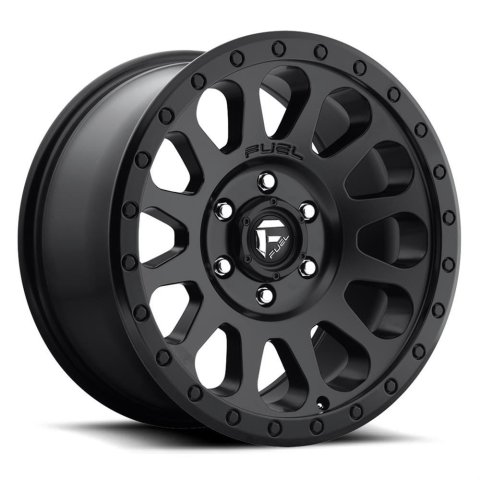 Fuel Off-Road Vector D579 Series Matte Black Wheels 18x9 Wheel, Vector, 18 x 9, Aluminum, 5 x 127mm Bolt Pattern, +20mm Offset, 5.790 in. Backspace, Each