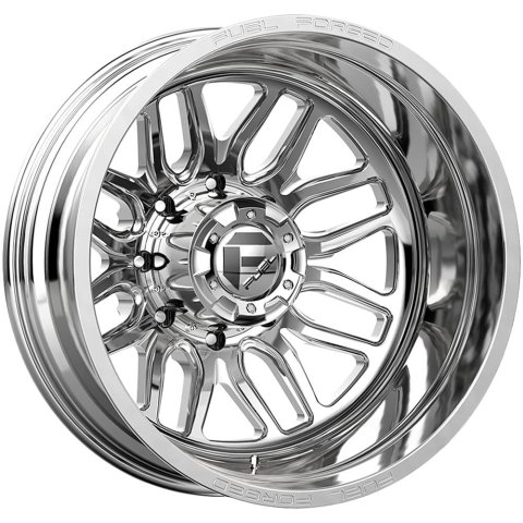 Fuel Off-Road FFC66 Polished Wheels 22x8.25 WHEEL, D66 22X8.5 8X200 POLISH -202MM