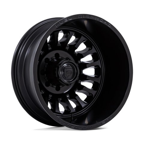 Fuel Off-Road ARC Dually D867 Blackout Wheels 20x8.25 Wheel, D867, 20 x 8.25, Aluminum, Blackout, Matte Black, 8 x 200mm Bolt Pattern, -201mm Offset, -3.290 in. Backspace, Each