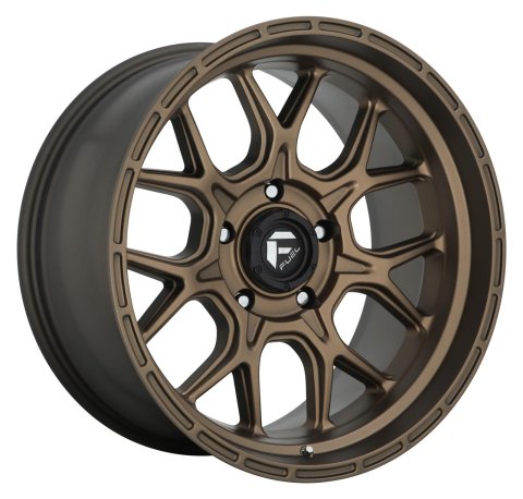 Fuel Off-Road Tech D671 Matte Bronze Wheels 20x9 Wheel, D671, 20 x 9, Aluminum, Bronze, 6 x 139.7mm Bolt Pattern, +1mm Offset, 5.040 in. Backspace, Each
