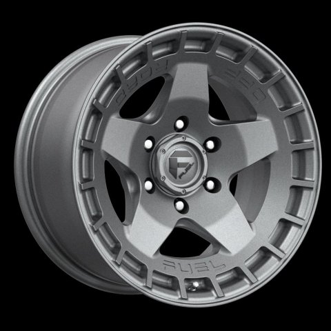 Fuel Off-Road Warp D734 Matte Gunmetal Wheels 20x9 WHEEL, 20X9 5X120 MT-GNMTL 18MM