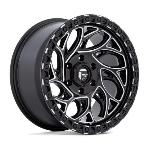 Fuel Off-Road Runner OR D840 Gloss Black Wheels with Milled Accents 20x9 Wheels, D840, Aluminum, Finish, Accents, 20 in. x 9 in., 5 x 127mm/5 in. Bolt Circle, 5.79 in. Backspace, Each