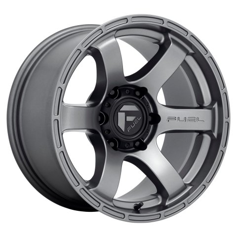 Fuel Off-Road Rush D767 Matte Gunmetal Wheels 18x9 WHEEL, 18X9 5X5.0 MT-GNMTL 20MM