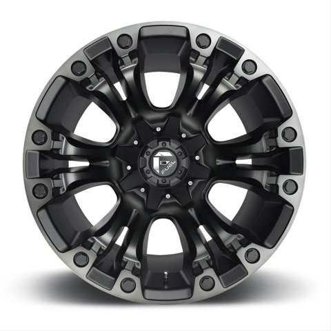 Fuel Off-Road Vapor D569 Matte Black Wheels with Machined DDT Face 22x12 Wheels, Vapor, 6x1356x5.5 MBT4.75 -44 106.4, MBT-Matte BLK
