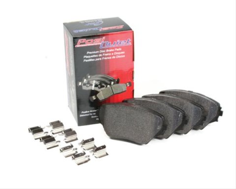 Centric Posi Quiet Extended Wear Brake Pads for 2003-2017 VIPER - 106.09680 Pads, PosiQuiet Wear, Semi-Metallic, Dodge, Front/Rear, Set