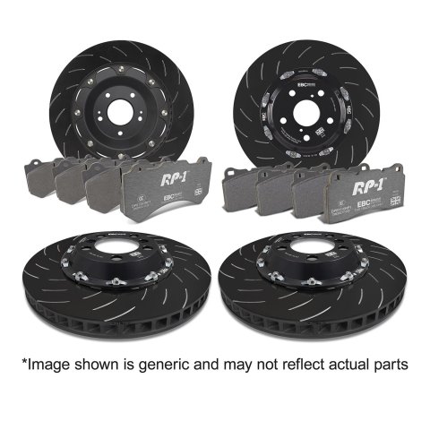 EBC Stage 29 Kits RP-1 Brake Pads and SG2 Rotors for 2003-2017 VIPER - S29KR1001 Disk Kit, DP81110RP1+SG2FC7148