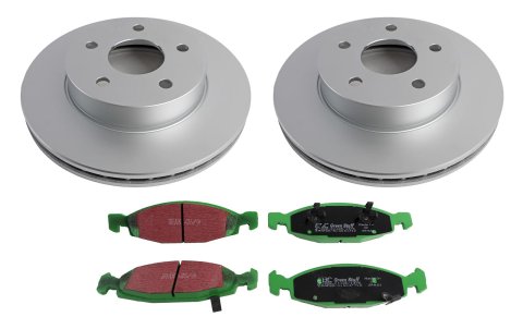 EBC Stage 14 Kits Greenstuff Elite Brake Pads and RK Rotors for 1999-2004 GRAND CHEROKEE - S14KF1094 Disc Pad Rotor Kit