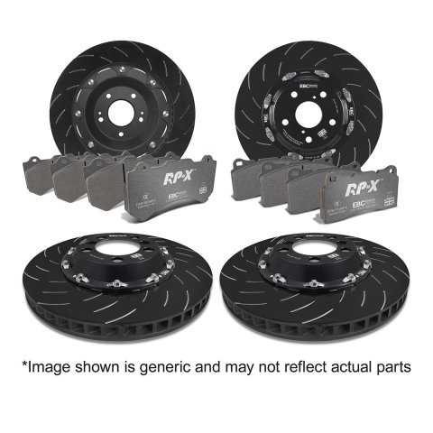 EBC Stage 30 Kits RP-X Brake Pads and SG2 Rotors for 2003-2017 VIPER - S30KR1001 Disk Kit, DP81110RPX+SG2FC7148