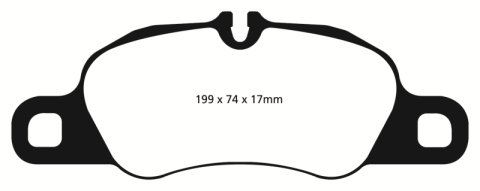 EBC Brakes Brake Rotor and Pad Combos S13KF2378 Disc Kit DP42057R+RK1884XD