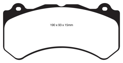EBC Brakes Brake Rotor and Pad Combos S25KF1020 Disk Kit DP31853C+SG2F017