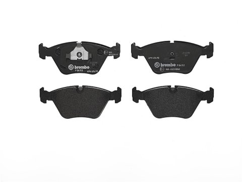 Brembo NAO Ceramic Brake Pads P28103N Pads, Brembo, Ceramic, Integrally Molded, Shims, For use on Honda®, Set