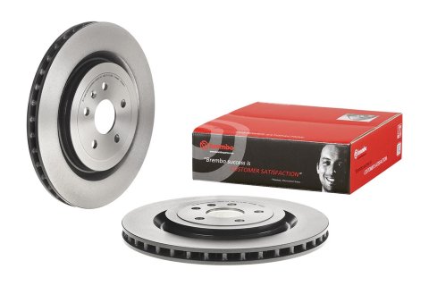 Brembo Premium UV Coated Brake Rotors 09.B554.11 Rotor, Brembo, Vented, Solid Surface, 11.42 in. Diameter, Iron, UV-Coated, for Nissan, Each