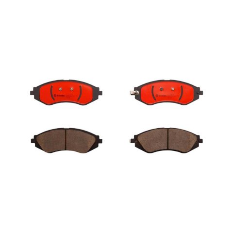 Brembo NAO Ceramic Brake Pads P10032N Pads, NOA Ceramic, Chevrolet, Pontiac, Suzuki, Front, Set
