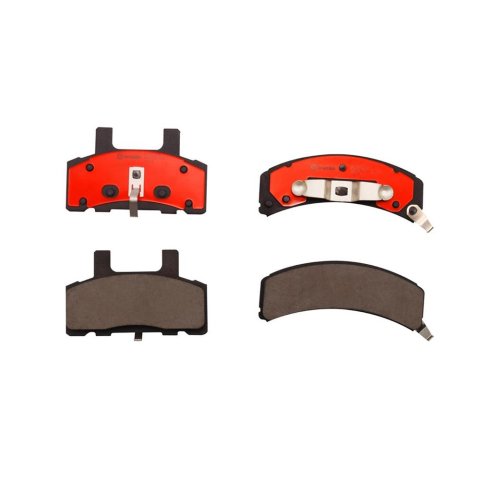Brembo NAO Ceramic Brake Pads P10021N Pads, NOA Ceramic, Cadillac, Chevrolet, GMC, Dodge, Front, Set