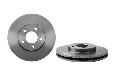 Brembo Prime UV Coated Brake Rotors 09.B623.10 Rotor, Brembo, Vented, Solid Surface, 11.81 in. Diameter, Iron, UV-Coated, Buick, Each