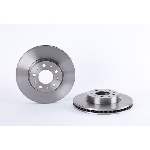 Brembo Premium UV Coated Brake Rotors 09.5315.14 Rotor, Brembo, Vented, Solid Surface, 11.02 in. Diameter, Iron, UV-Coated, Volvo, Each