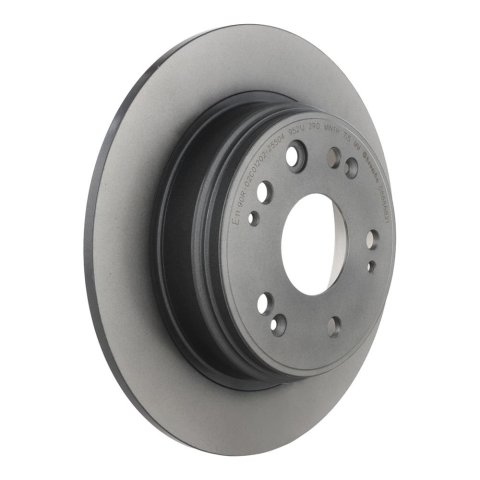 Brembo Premium UV Coated Brake Rotors 08.8868.21 Rotor, Brembo, Solid, Solid Surface, 11.1 in. Diameter, Iron, UV-Coated, For use on Honda®, Each