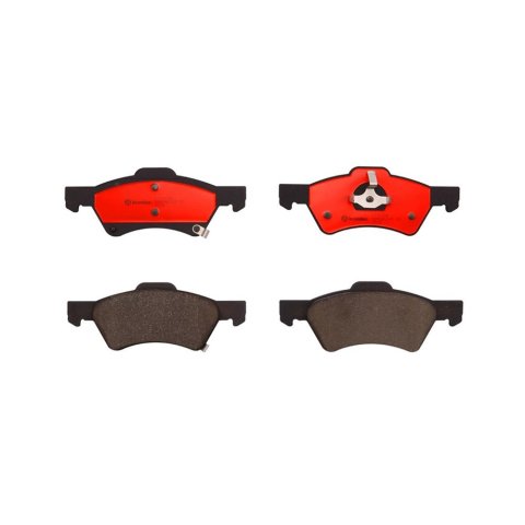 Brembo NAO Ceramic Brake Pads P11015N Pads, NOA Ceramic, Chrysler, Dodge, Front, Set