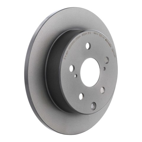 Brembo Premium UV Coated Brake Rotors 08.A429.11 Rotor, Brembo, Solid, Solid Surface, 11.06 in. Diameter, Iron, UV-Coated, Lexus, Each