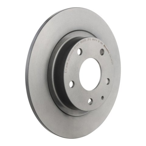 Brembo Premium UV Coated Brake Rotors 08.C423.11 Rotor, Brembo, Solid, Solid Surface, 10.94 in. Diameter, Iron, UV-Coated, Mazda, Each