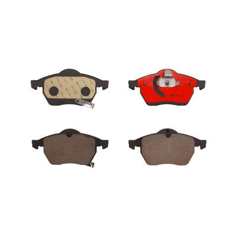 Brembo NAO Ceramic Brake Pads P59029N Pads, Brembo, Ceramic, Integrally Molded, Shims, Isuzu, Set