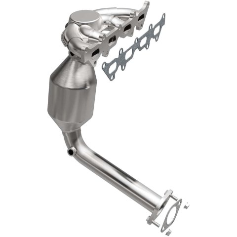 MagnaFlow Direct-Fit Catalytic Converters for 2012-2017 500 - 22-059 Converter with Integrated Exhaust Manifold, Manifold Converter