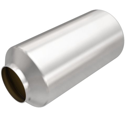 MagnaFlow Universal Catalytic Converters 456205 Converters, Universal, 3-way, Stainless Steel Case, 2.250 in. Slip Fit Inlet/Outlet, 10.000 in. Overall Length, Each