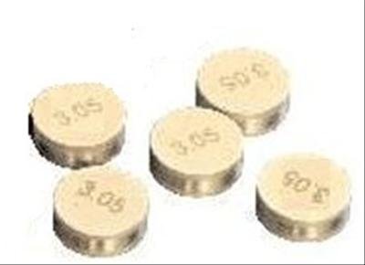 Wiseco Valve Shims VS8216 Shims, Refill, 2.16mm Thick, 8.85mm Diameter, Set of 5