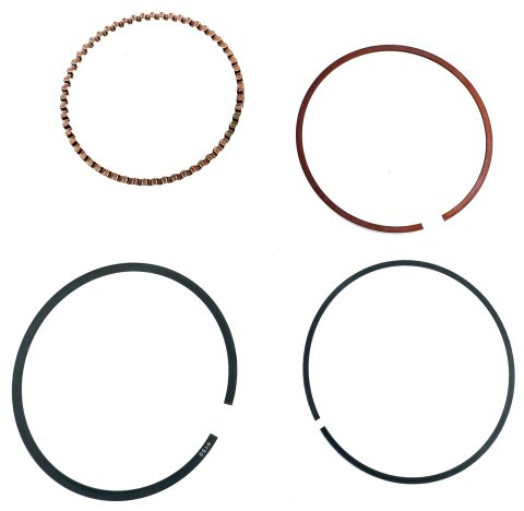 Wiseco 4-Stroke Piston Rings 2717XC Rings, Chrome, 69.00mm, for use on Honda®, Kawasaki, Suzuki, Each
