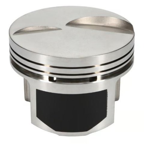 Wiseco Pro Tru Street Pistons 5518A3 Pistons, Street, Forged Aluminum, Flat Top, 4.500 in. Bore, Rings, Chevrolet, 7.4L, Single Piston, Each