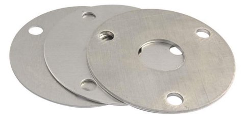 Allstar Performance Crankshaft Pulley Spacers ALL31066 Shims, Aluminum, Set of 3