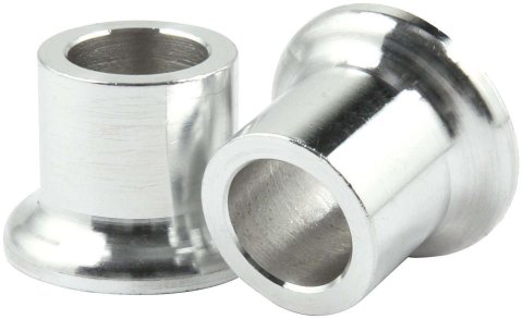 Allstar Performance Tapered Spacers ALL18594 Spacers, Aluminum, 0.740 in. to 0.995 in. Outside Diameter, 0.500 in. Inside Diameter, 0.750 in. Length, Pair