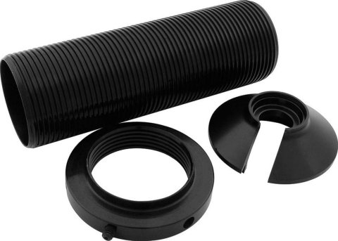 Allstar Performance Coilover Sleeves ALL64151 Sleeves, Aluminum, Black Anodized, 7 in. Length, Pro, Each