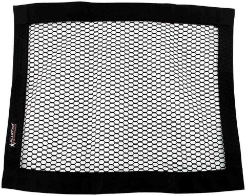 Allstar Performance Non-SFI Mesh Window Nets ALL10298 Net, Rectangle Shape, Polypropylene, Black, 22 in. Width, 18 in. Height, Not-SFI-approved, Each
