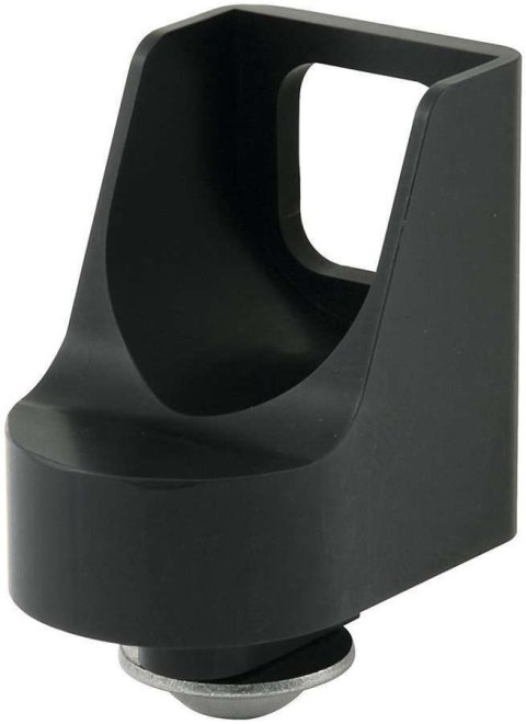 Allstar Performance Throttle Bracket Replacement Ends ALL54261 Cable Bracket, End, Aluminum, Black, GM, Each