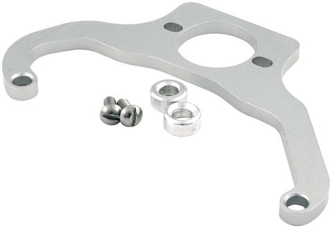 Allstar Performance Fuel Regulator Brackets ALL54286 Bracket, Holley Pressure Regulator, Billet Aluminum, Natural, 4-Barrel, Dominator, Each