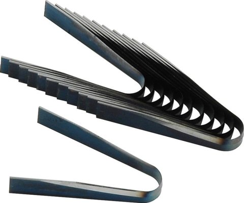 Allstar Performance Replacement Tire Groover Blades ALL10278 Blades, #8 Round, Set of 12