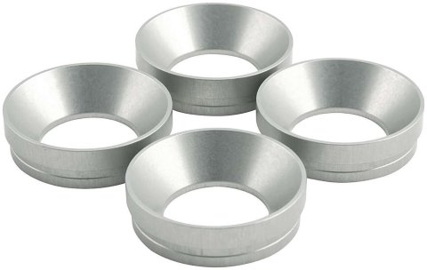 Allstar Performance Carburetor Restrictor Plate Inserts ALL26185 Inserts, Aluminum, 1.200 in. Inside Diameter, 1.000 in. tall, Set of 4