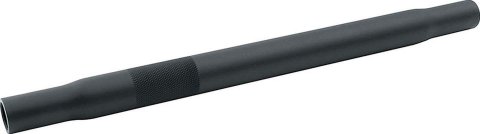 Allstar Performance Steel Suspension Tubes ALL57170 Threaded Tube, Tube, Swedged, 5/8-18 in. RH/LH Thread, Steel, Black Anodized, 13.0 in. Length, Each