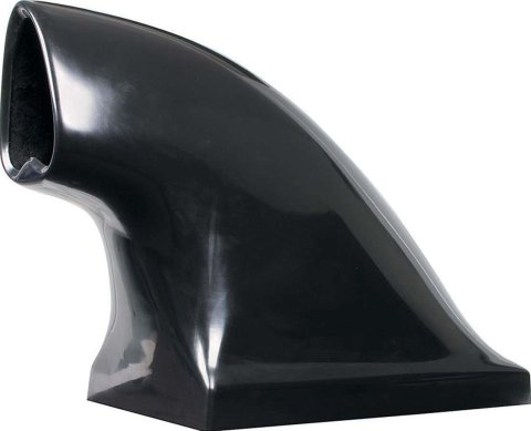 Allstar Performance Dragster Scoops ALL23274 Hood Scoop, Style, Functional, Quick-release, Fiberglass, Black Gelcoat, Triangular Opening, Each