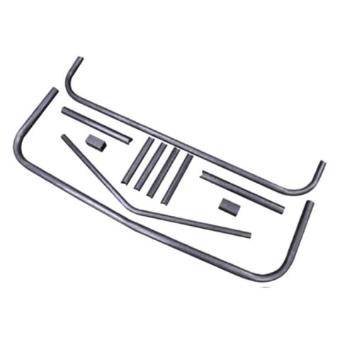 Allstar Performance Monte Carlo SS Rear Bumper Kits ALL22378 Bumper, Rear, Tube Style, Steel, Natural, Kit