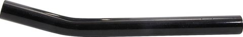 Allstar Performance Bent Tie Rod Tubes ALL57015 Tube, Bent, Steel, Black Powdercoated, Female Threads, 5/8 in. Diameter, 13.5 in. Length, Each