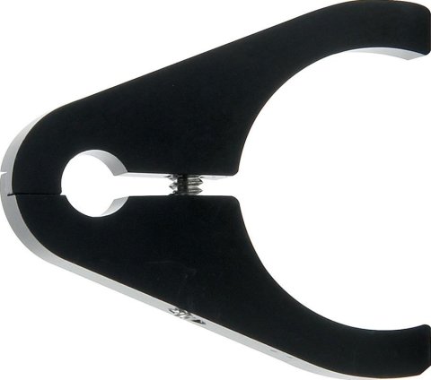 Allstar Performance Roll Bar Half Clamps ALL10466 Clamp, 1.500 in.Roll Bar, Aluminum, Black, Each