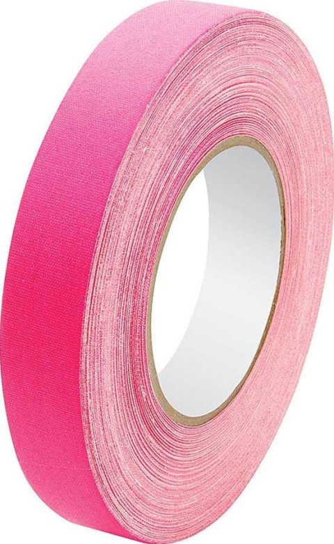 Allstar Performance Gaffer's Tape ALL14246 Tape, Gaffer's, Fluorescent Pink, 1 in. Width, 150 ft. Length, Each