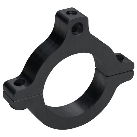 Allstar Performance Aluminum Accessory Clamps ALL10490 Clamp, Round Roll Bar Clamp, Aluminum, Black, 1.750 in. Tube Diameter, 1/4-20 in. Threaded Mount, 1/4 in Through Hole, Each