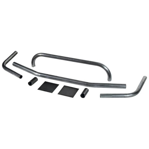 Allstar Performance Mini Stock Front Bumpers ALL22328 Bumpers, Performance, Stock, Bumper, Universal, Steel Tube, 1.750 in. Diameter, 0.095 in. Wall, Natural Finish, Unwelded, Kit