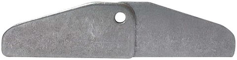 Allstar Performance Circle Track Hinge Kits ALL18523 Hinges, Track, Steel, Natural, Weld-on, 3.000 in. Length, 1.250 in. Height, .250 in. Diameter Hole, Kit